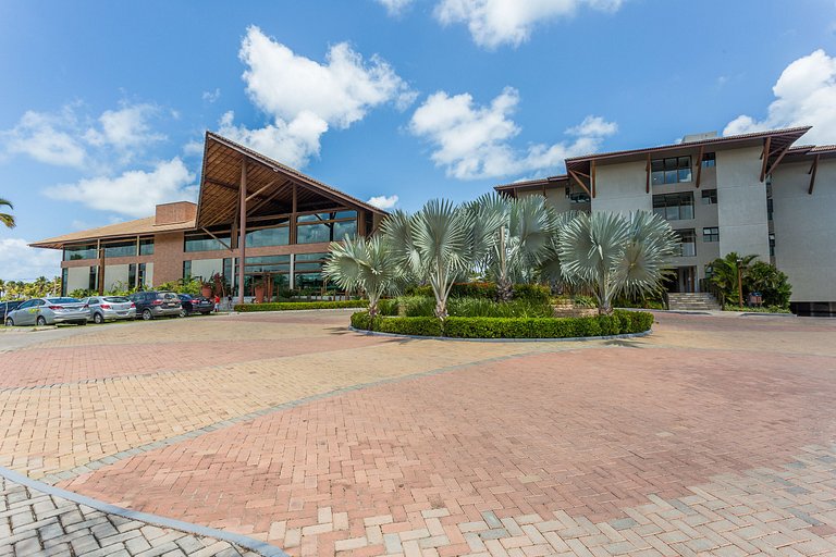 Lindo e confortável apartamento no La Fleur Polinésia Muro A