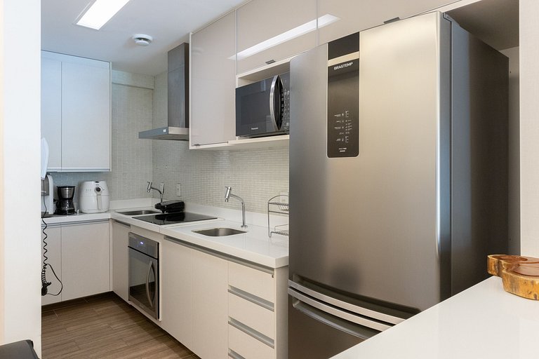 Lindo e confortável apartamento no La Fleur Polinésia Muro A