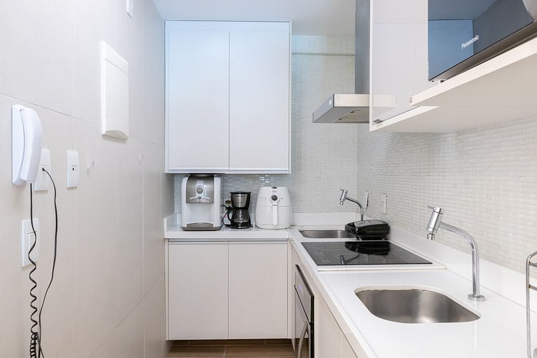 Lindo e confortável apartamento no La Fleur Polinésia Muro A