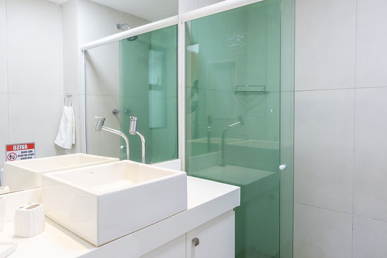 Lindo e confortável apartamento no La Fleur Polinésia Muro A