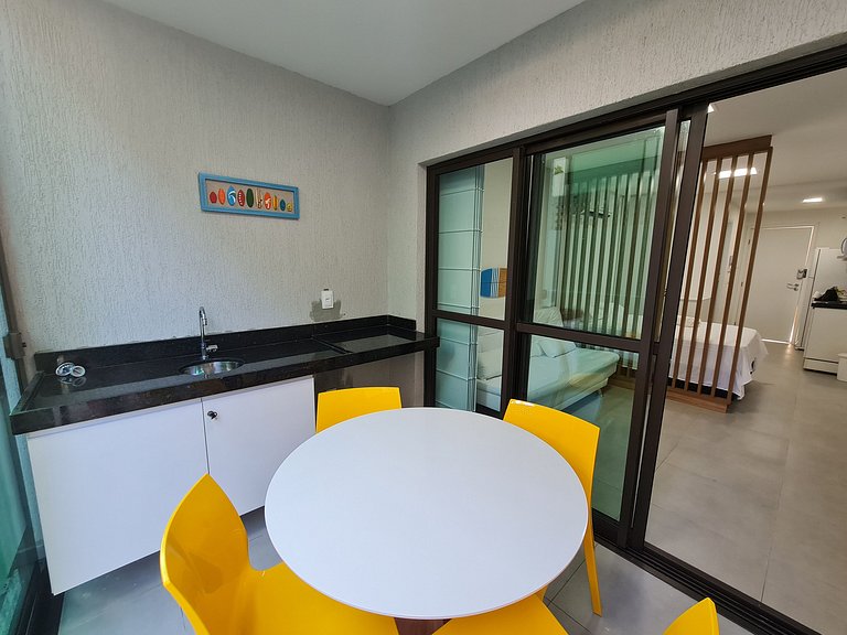 Lindo e confortável flat em Porto de Galinhas
