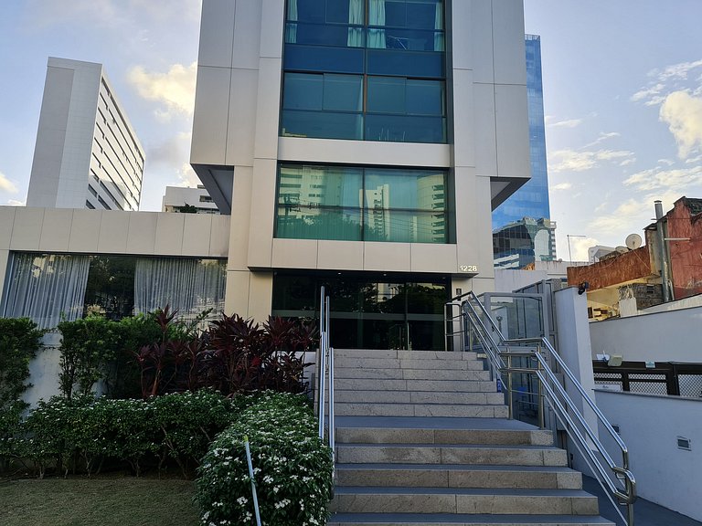 Lindo e confortável Flat em Boa Viagem com vista