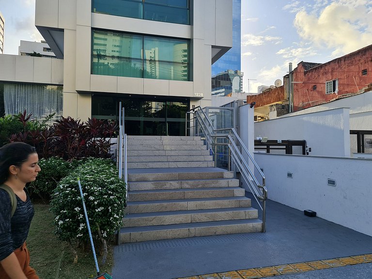 Lindo e confortável Flat em Boa Viagem com vista