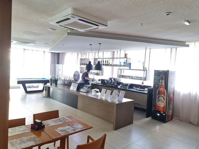 Confortável Flat em Boa Viagem com vista