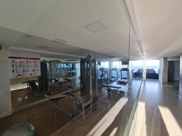 Lindo e confortável Flat em Boa Viagem com vista