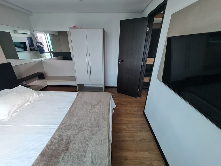 Lindo e confortável Flat em Boa Viagem com vista