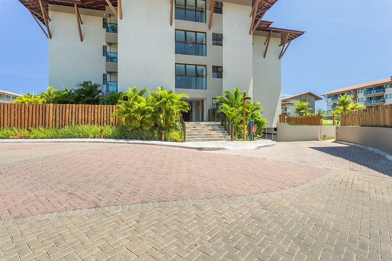Praia Muro Alto paradisíaco, Flat de 2 quartos.