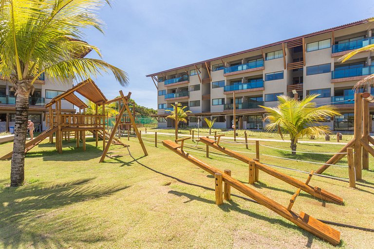 Praia Muro Alto paradisíaco, Flat de 2 quartos.