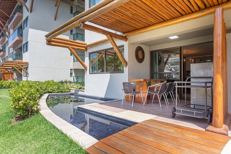 Paradisiacal Muro Alto Beach, 2-bedroom flat.