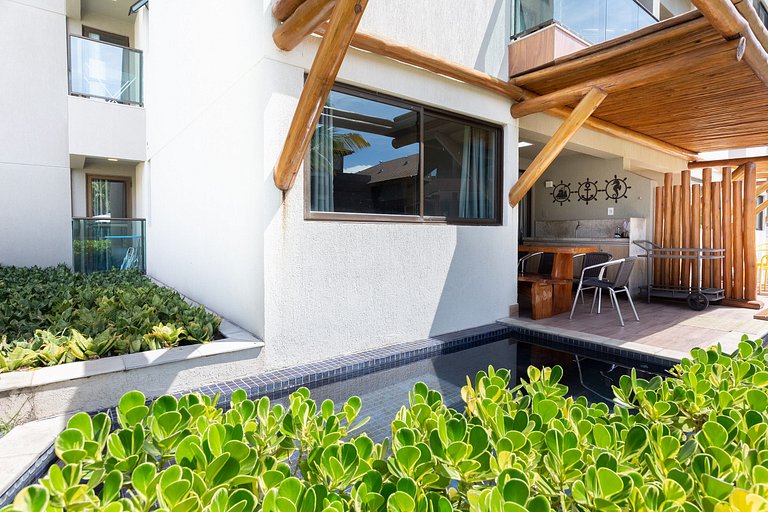 Paradisiacal Muro Alto Beach, 2-bedroom flat.