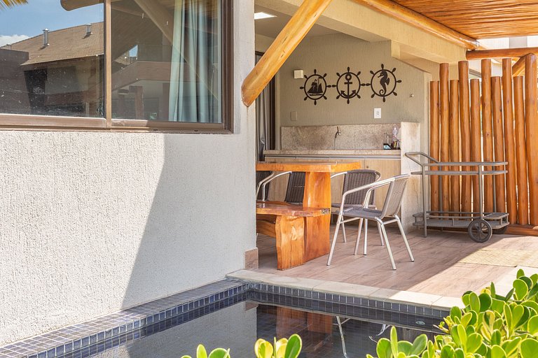 Paradisiacal Muro Alto Beach, 2-bedroom flat.