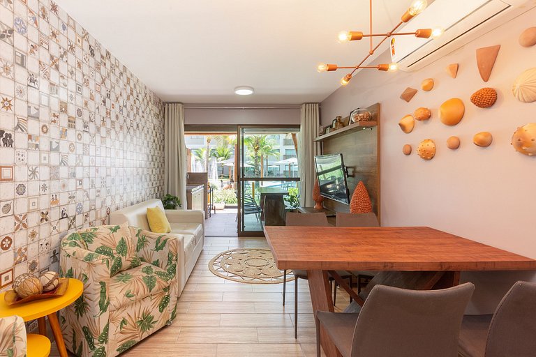 Paradisiacal Muro Alto Beach, 2-bedroom flat.