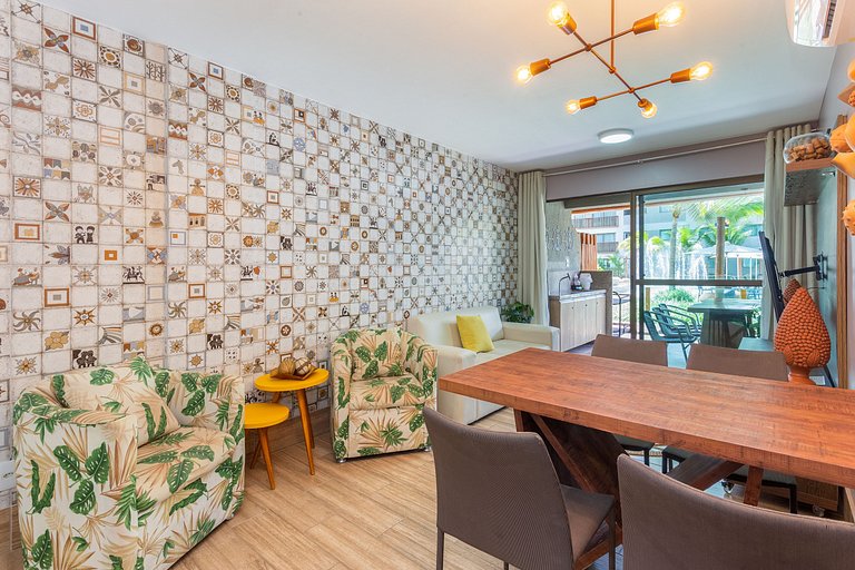 Paradisiacal Muro Alto Beach, 2-bedroom flat.