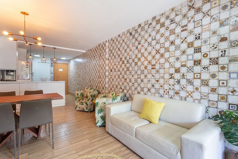 Paradisiaca Muro Alto, piso de 2 habitaciones.