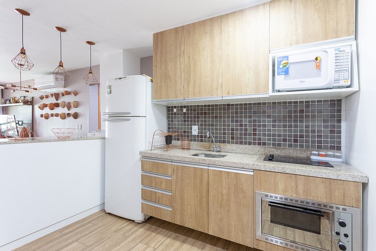 Paradisiaca Muro Alto, piso de 2 habitaciones.