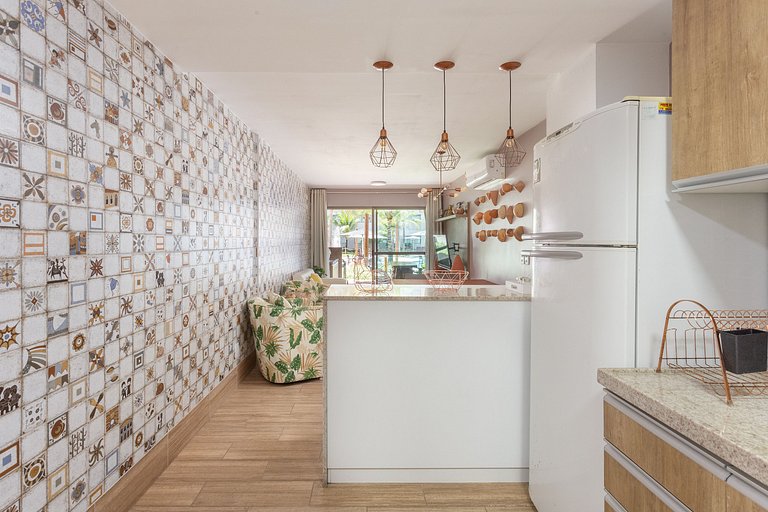 Paradisiacal Muro Alto Beach, 2-bedroom flat.