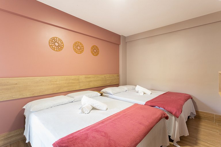 Paradisiacal Muro Alto Beach, 2-bedroom flat.