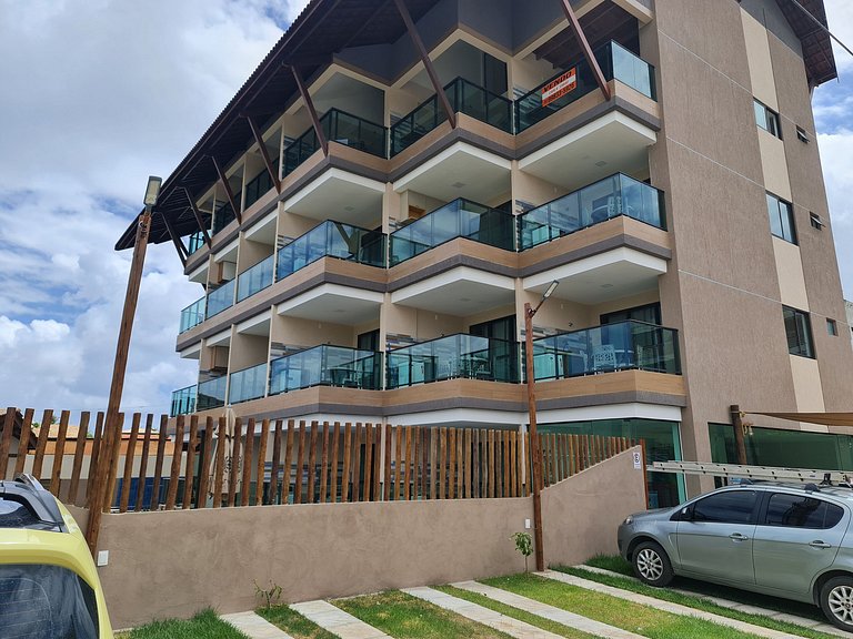 Encantador Flat perto da cativante Praia de Merepe